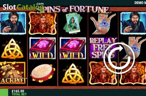 Скрин2. Spins of Fortune слот
