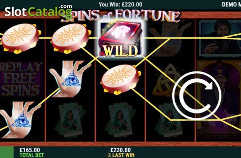 Скрин4. Spins of Fortune слот