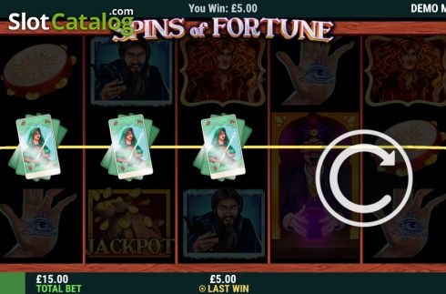 Скрин5. Spins of Fortune слот