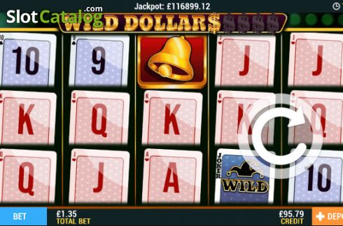 Скрин2. Wild Dollars слот
