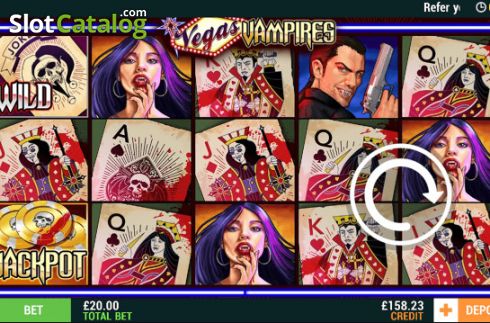 Скрин2. Vegas Vampires слот