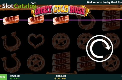 Скрин4. Lucky Gold Rush слот