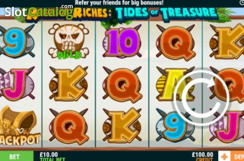Скрин2. Robinson Riches: Tides of Treasure слот