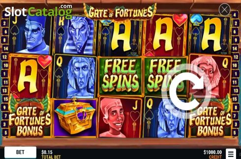 Скрин2. Gate of Fortunes слот