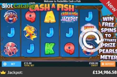 Скрин2. Cash a Fish слот