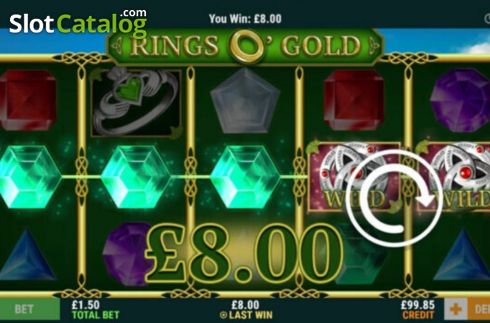 Скрин4. Rings of Gold слот