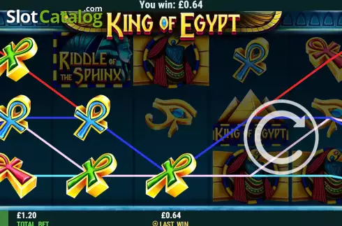 Скрин3. King of Egypt (Intouch Games) слот