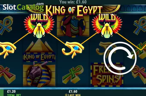 Скрин4. King of Egypt (Intouch Games) слот