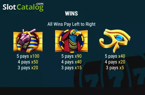 Скрин6. King of Egypt (Intouch Games) слот
