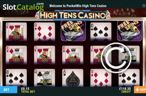 Скрин2. High Tens Casino слот