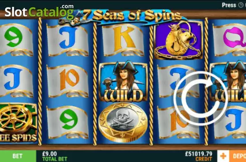 Скрин2. 7 Seas of Spins слот