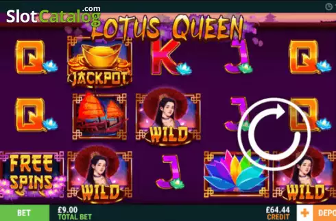 Скрин2. Lotus Queen слот