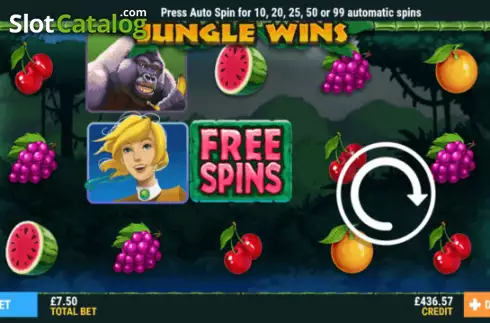 Скрин2. Jungle Wins слот
