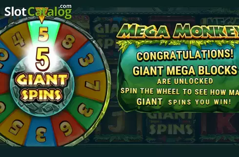 Скрин8. Mega Monkeys слот