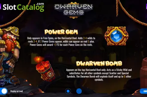 Скрин2. Dwarven Gems Megaways слот