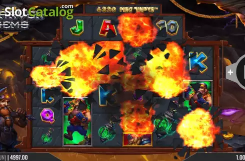 Скрин4. Dwarven Gems Megaways слот