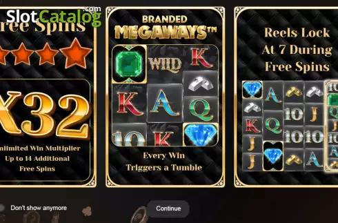 Скрин2. TotoGaming Branded Megaways слот