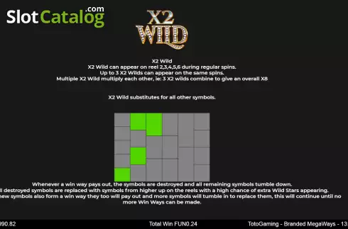 Скрин8. TotoGaming Branded Megaways слот