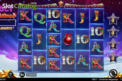 Скрин3. Vbet Christmas Megaways слот