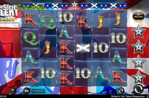 Скрин3. Britain’s Got Talent Megaways слот