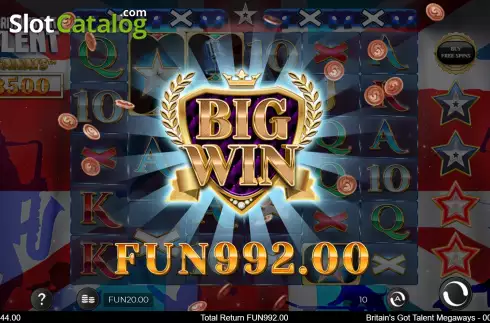 Скрин4. Britain’s Got Talent Megaways слот