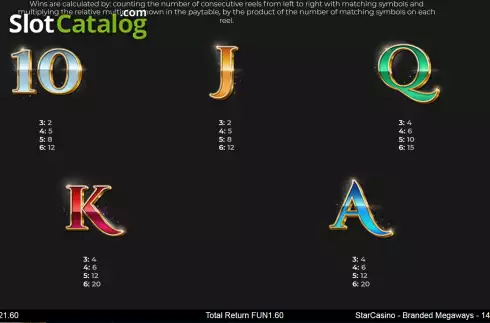 Скрин7. StarCasino Branded Megaways слот