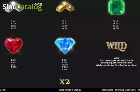 Скрин8. StarCasino Branded Megaways слот