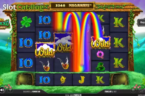 Скрин5. Super Rainbow Megaways слот
