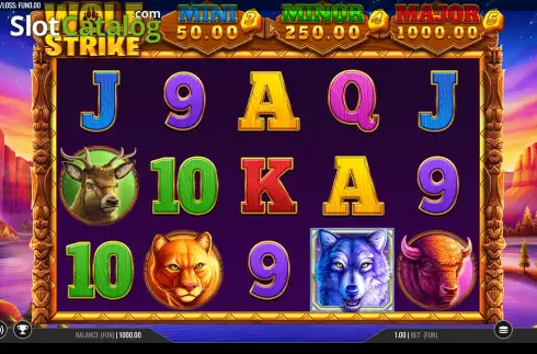 Скрин3. Wolf Strike слот