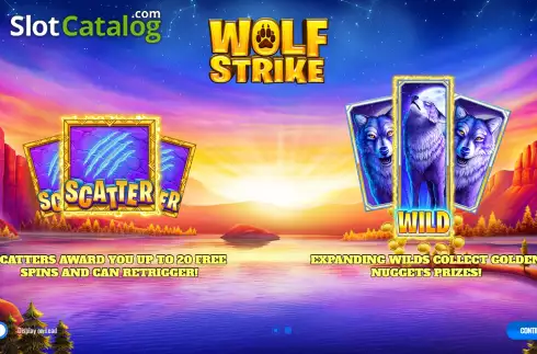 Скрин2. Wolf Strike слот