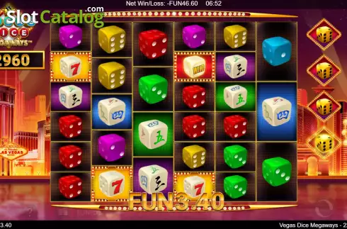 Скрин4. Vegas Dice Megaways слот