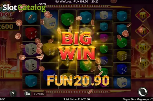 Скрин6. Vegas Dice Megaways слот