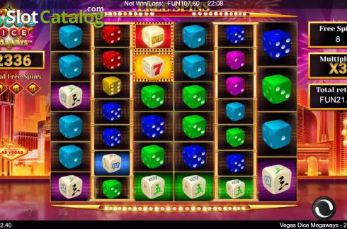 Скрин8. Vegas Dice Megaways слот
