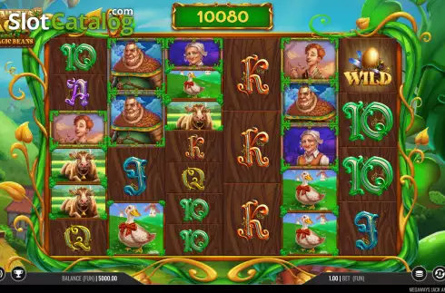Скрин3. Megaways Jack and The Magic Beans слот