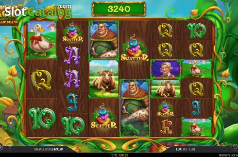 Скрин5. Megaways Jack and The Magic Beans слот