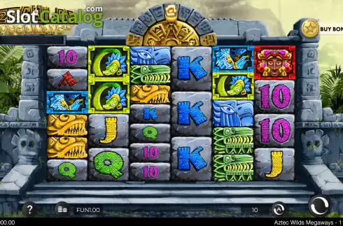 Скрин3. Aztec Wilds Megaways слот