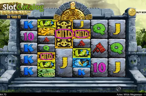 Скрин4. Aztec Wilds Megaways слот