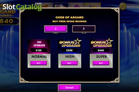 Скрин9. Gods of Asgard Megaways слот