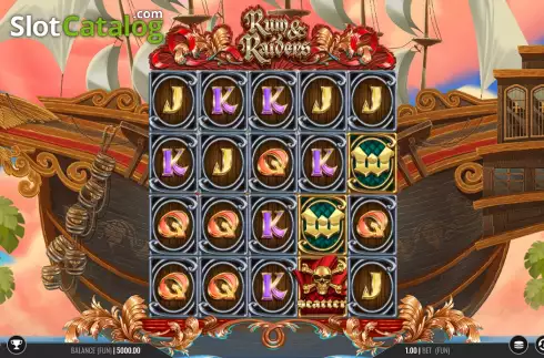 Скрин3. Rum and Raiders слот