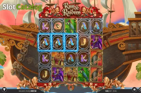 Скрин4. Rum and Raiders слот