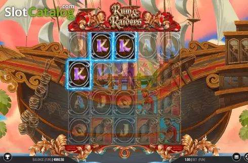 Скрин5. Rum and Raiders слот