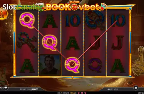 Скрин3. Book of Vbet слот