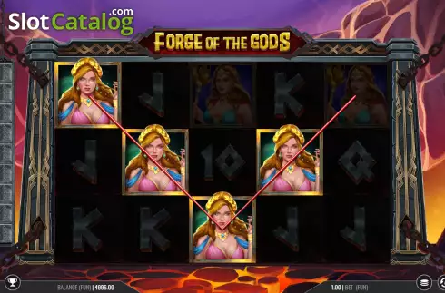 Скрин5. Forge of the Gods слот