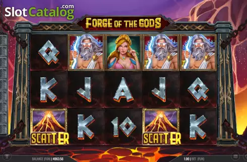 Скрин6. Forge of the Gods слот
