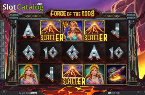 Скрин9. Forge of the Gods слот