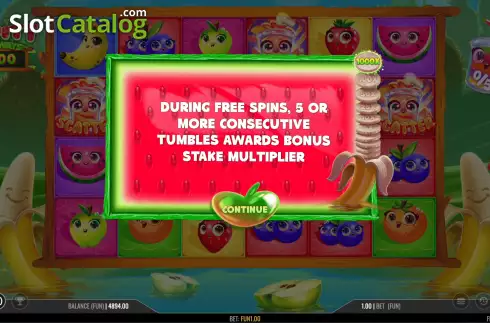 Скрин7. Fruity Megaways слот
