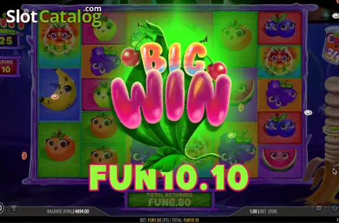 Скрин9. Fruity Megaways слот