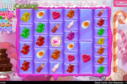 Скрин4. Sweet Candy Cash Megaways слот
