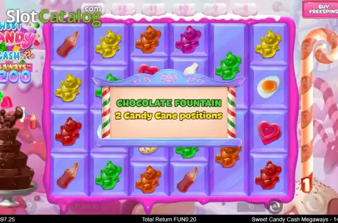 Скрин6. Sweet Candy Cash Megaways слот