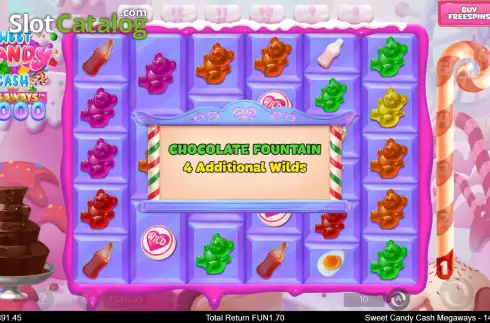 Скрин7. Sweet Candy Cash Megaways слот